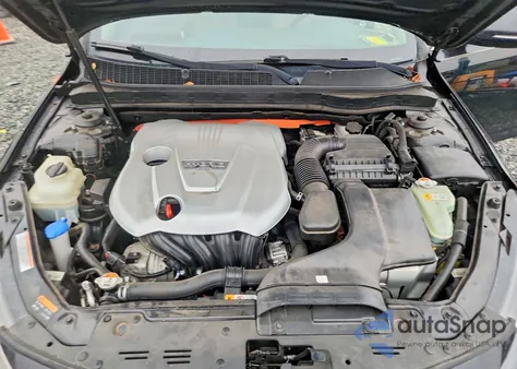 2015 Kia Optima Hybrid из США, поврежденный, VIN KNAGM4AD7F5077341